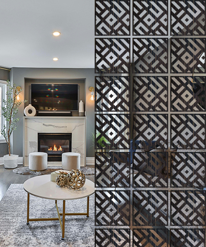 Laser Cut Room Divider